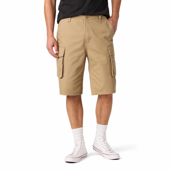 Levi Strauss Signature Men's and Big and Tall Loose Cargo Shorts