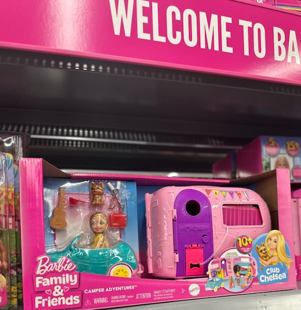 cute pink camper for Barbie