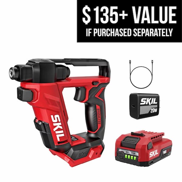 SKIL PWR CORE 12/20V 12-volt 1/4-in Keyless Brushless Cordless Drill deal