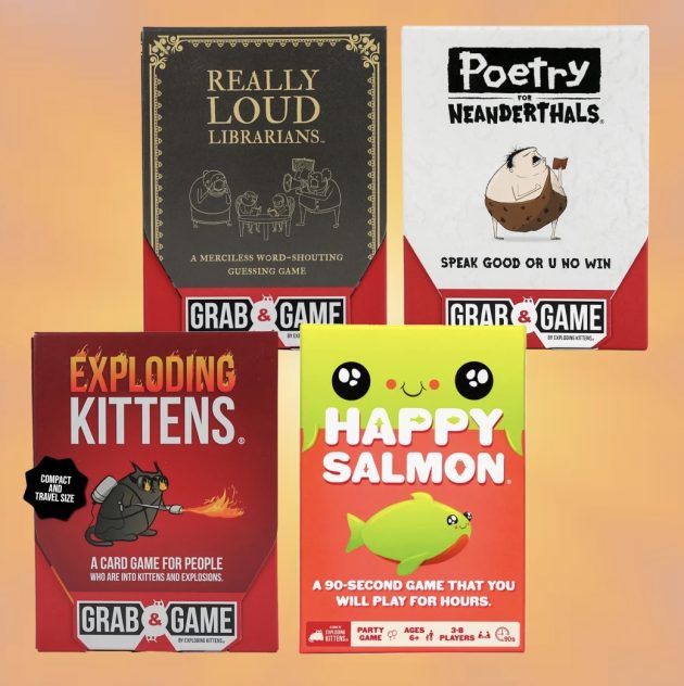 Exploding Kittens Card Game Bundle only $19.99 shipped!