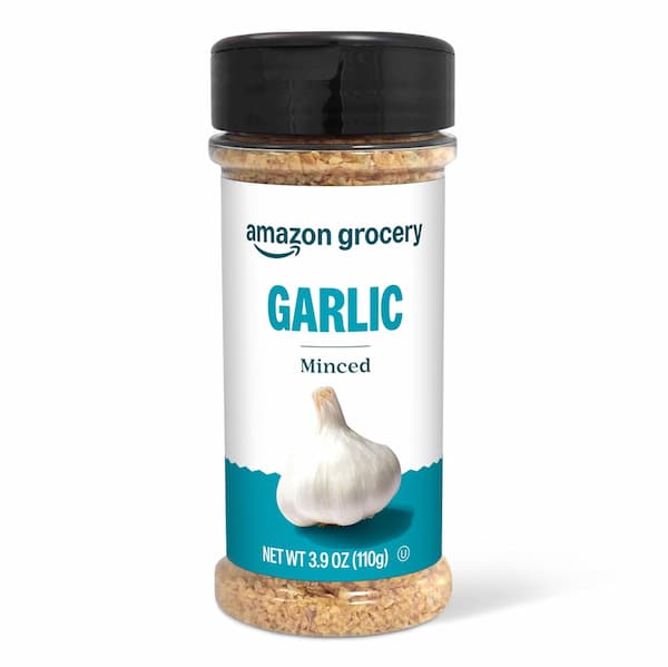 Amazon Grocery, Minced Garlic, 3.9 Oz