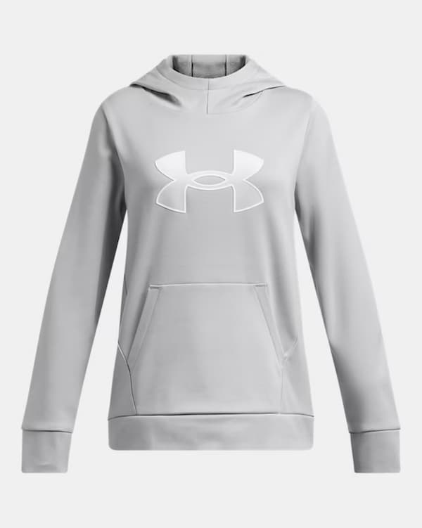 Armour Fleece Logo Girls' Hoodie deal