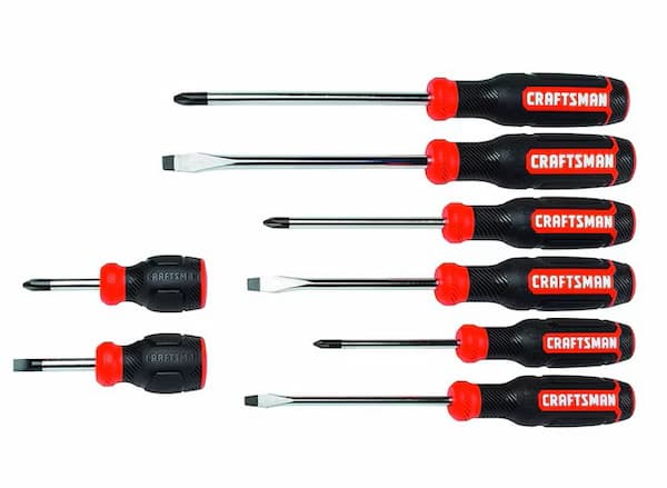 Craftsman Red 8-Piece 6-in Screwdriver Set deal