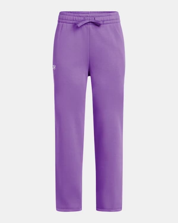 UA Rival Fleece Girls' Straight Leg Pants deal