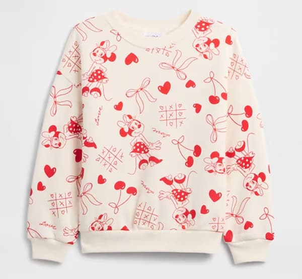 babyGap × Disney Minnie Mouse Print Sweatshirt