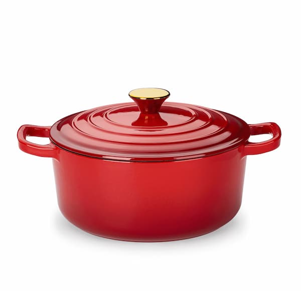 red dutch oven