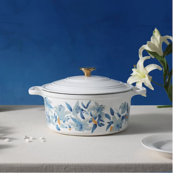 Carote 5-Quart Cast Iron Dutch Oven with Gloves and Pot Pad deal