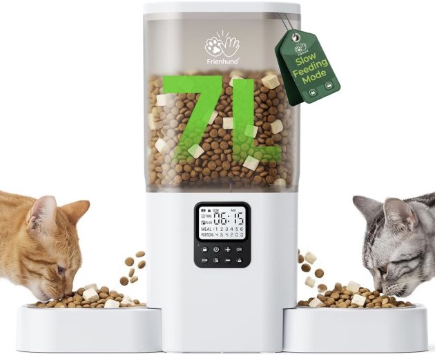 Automatic Cat Feeder (2 Cats) only $20.99!