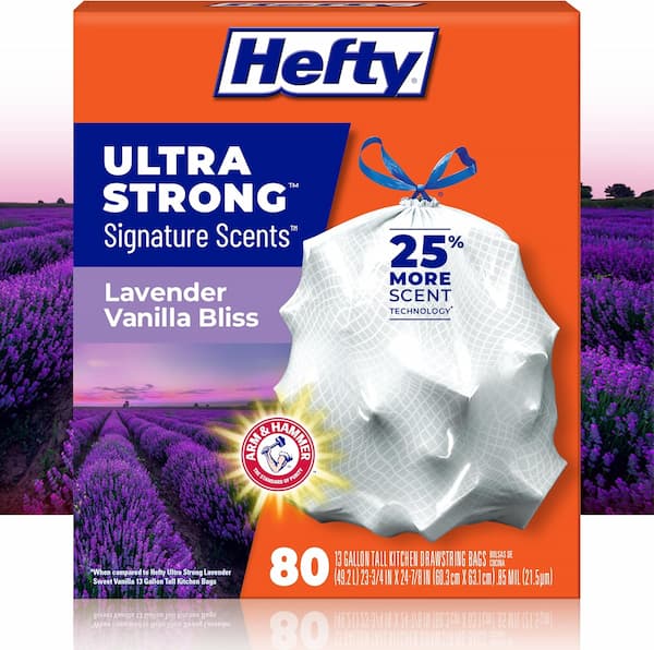 Hefty Ultra Strong 13 Gallon Trash Bags, 80 count only $9.57 shipped! {Prime Day Deal}