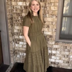 Crystal in Green Dress