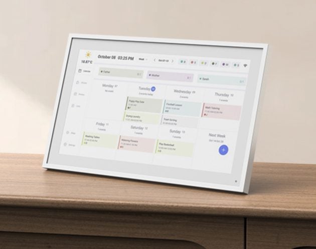 Smart Touchscreen Digital Calendar only $62.99 shipped {Frugal Alternative to Skylight!}