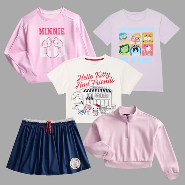 Wonder Nation Girls Fleece Crewneck Sweatshirt only $4.89 (Reg. $10)!