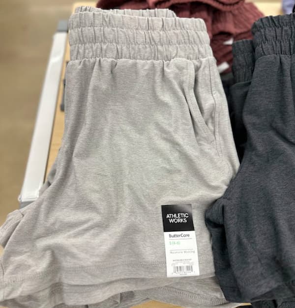 gray buttercore shorts at walmart