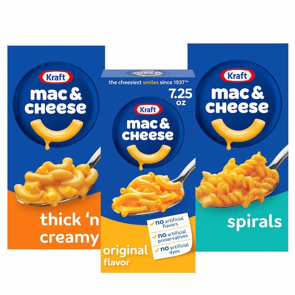 Kraft Mac and Cheese varieties deal