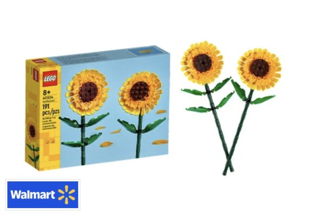 FREE LEGO Sunflowers Set after cash back!