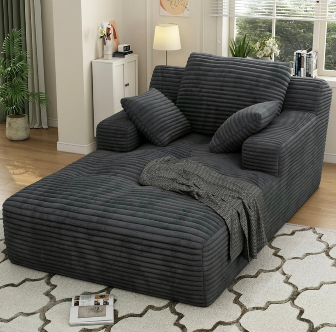 Oversized Chaise Lounge Chair only $205 shipped!