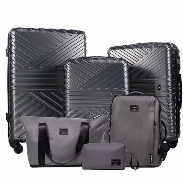 Travelhouse Hardshell Luggage 6-Piece Set deal
