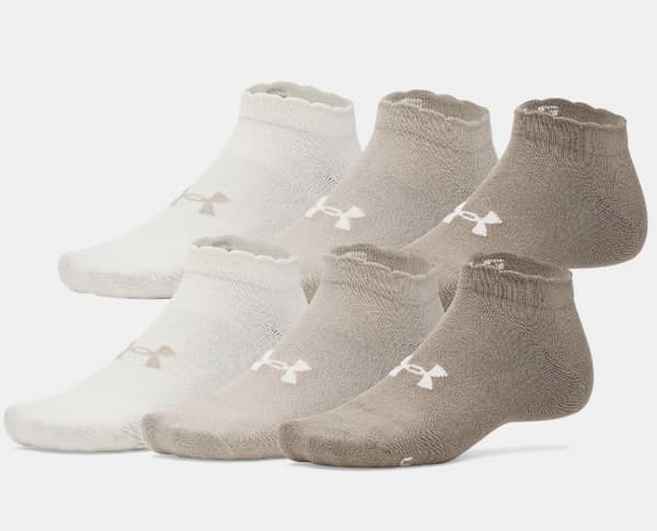 UA Essential
Unisex 6-Pack Low Cut Socks
