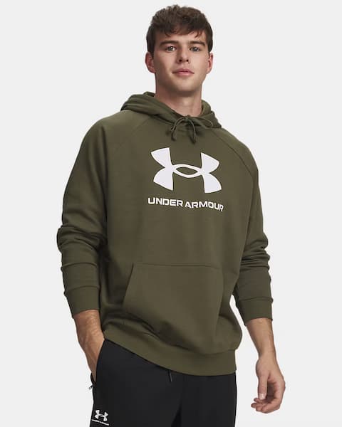 UA Rival Fleece Men's Logo Hoodie deal