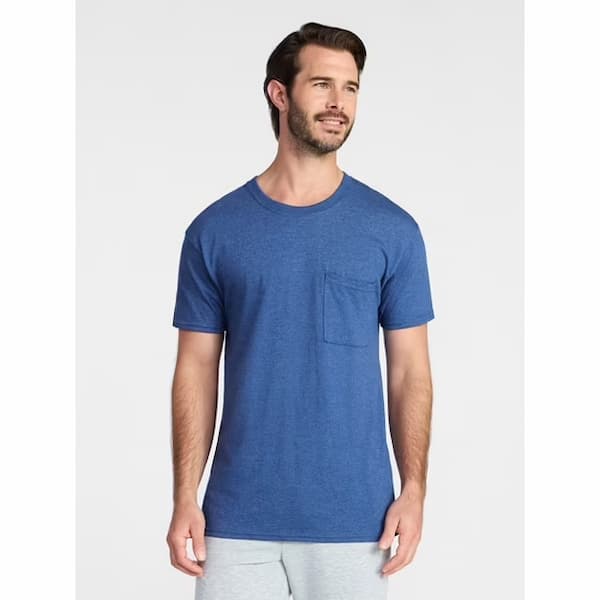 Athletic Works Men's and Big Men's Cotton Pocket Tee deal