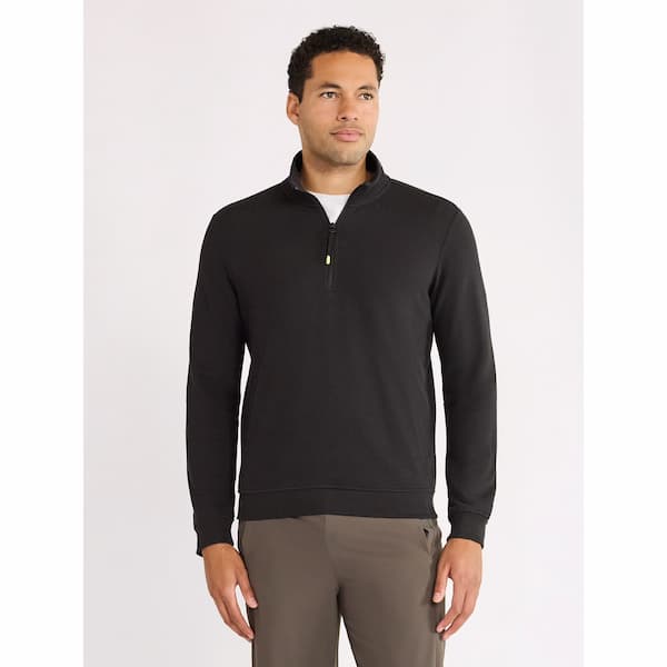 Athletic Works Men's and Big Men's Waffle Quarter Zip Pullover deal