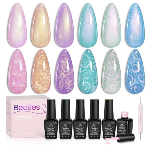 Beetles Pearl Gel Polish, 6 Colors only $6.83 shipped, plus more!