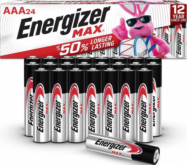 Energizer AAA Batteries, Max Triple A Max Battery Alkaline, 24 Count