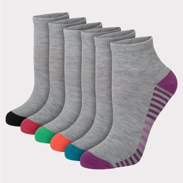 Hanes Comfort Fit Women's Ankle Socks, 6-Pairs deal