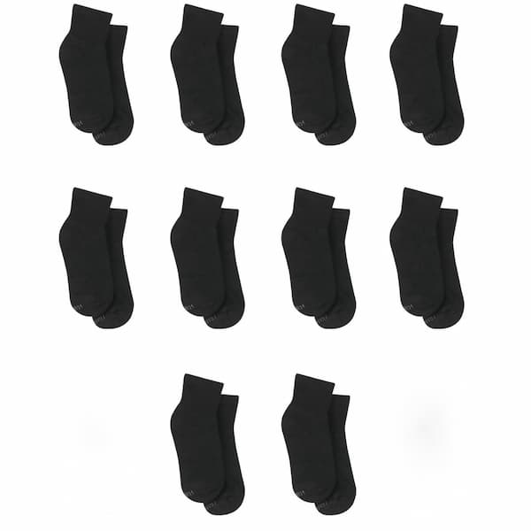 Hanes Women's Ankle Socks, Cushioned, 10-Pack deal