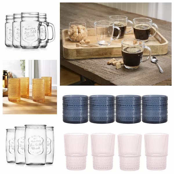 glass sets at kohl's
