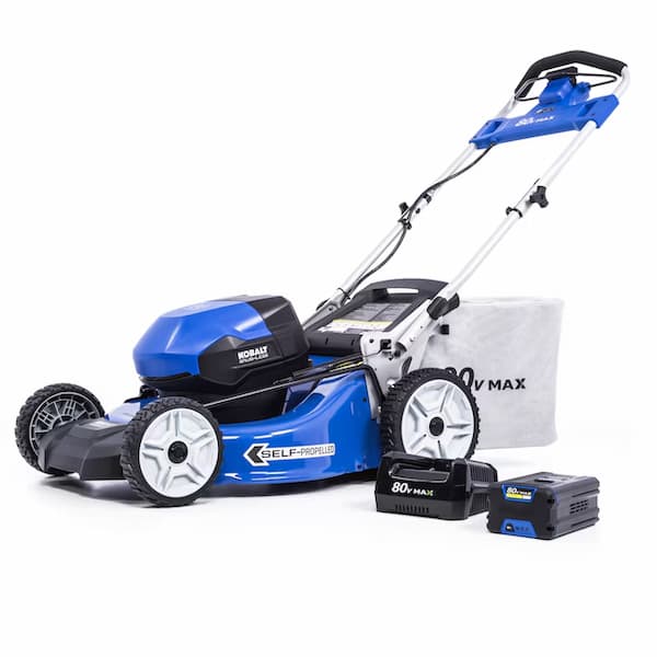 Kobalt 80-volt, 21-in Self-Propelled Battery Walk Mower