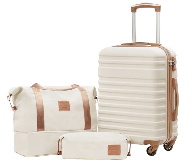 Carry-On Roller Suitcase + Backpack + Toiletry Bag = just .99 shipped, plus more!