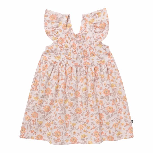 Modern Moments by Gerber Toddler Girl Smocked Pinafore Dress