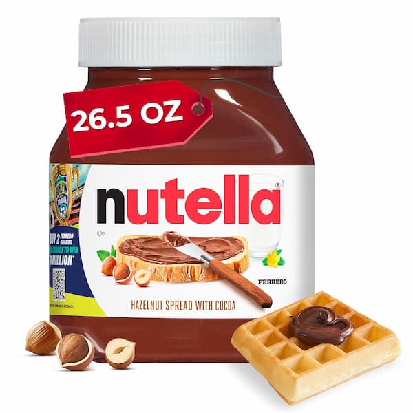 Nutella Hazelnut Spread with Cocoa