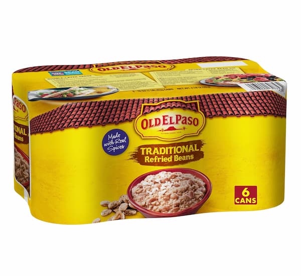 Old El Paso Traditional Refried Beans, 6-Pack only $7.35 shipped!
