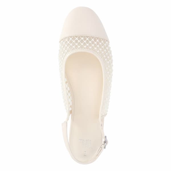 Time and Tru Women's Slingback Flats