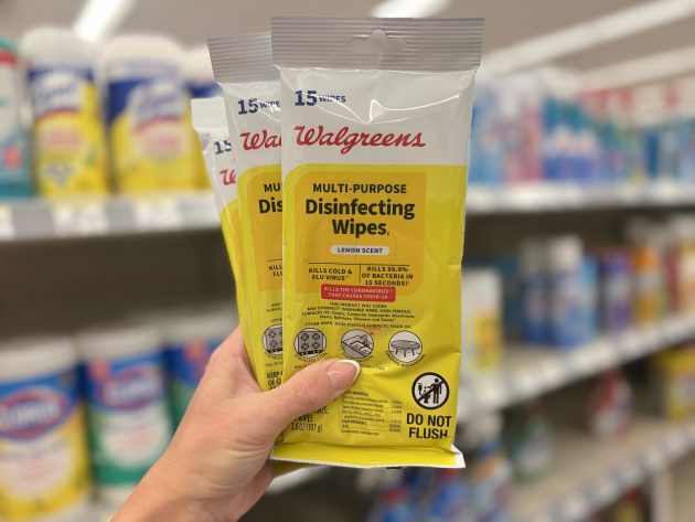 Walgreens Disinfecting Wipes