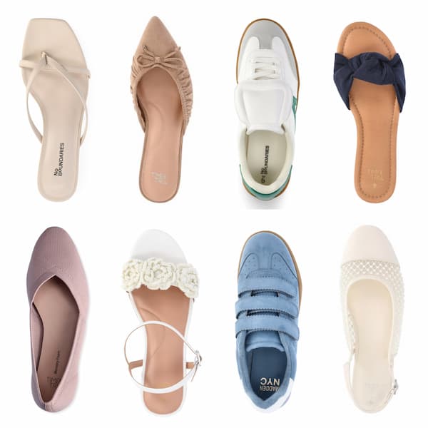 women's shoes and sandals at Walmart