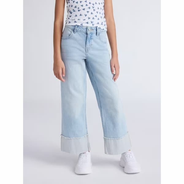 Weekend Academy Girls Cuffed Hem Jeans deal