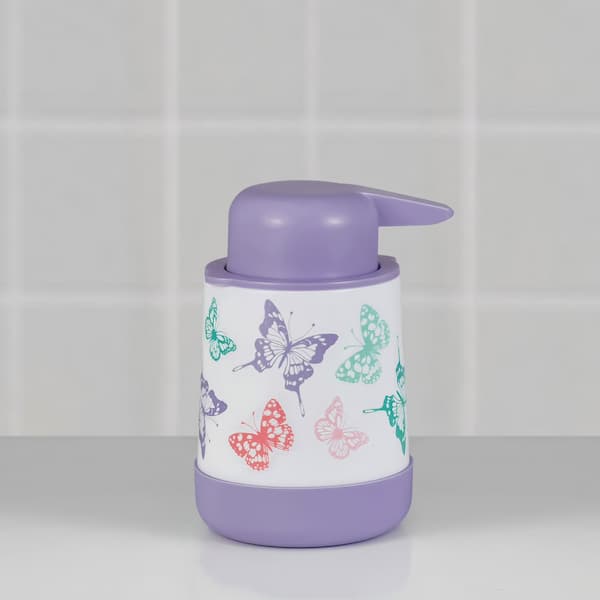 Your Zone Kids Butterfly Soap Pump with Non-Slip Bottom deal