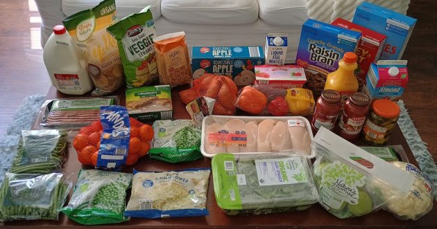 Brigette’s 4 Grocery Shopping Trip and Weekly Menu Plan for 4!