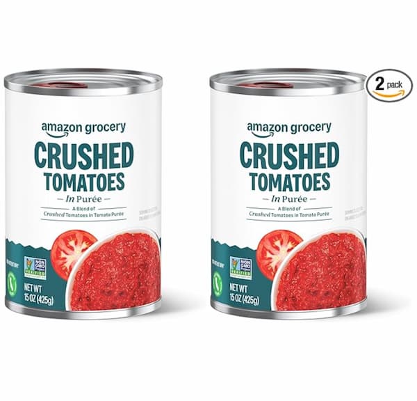 Amazon Grocery, Crushed Tomatoes in Purée