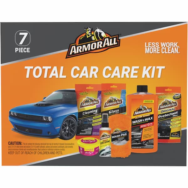 Armor All 7-Piece Liquid Car Exterior Cleaner Care Kit deal