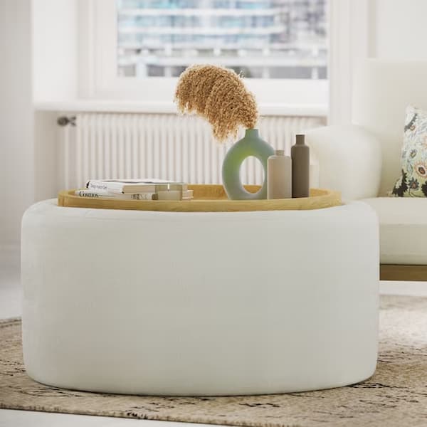 Beautiful Drew Stowaway Coffee Table with Storage by Drew Barrymore deal