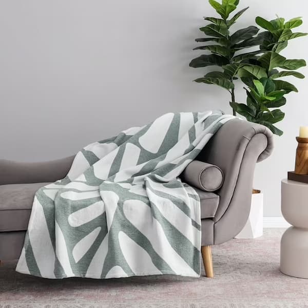 Better Homes & Gardens Chenille Jacquard Soft Throw Blanket deal