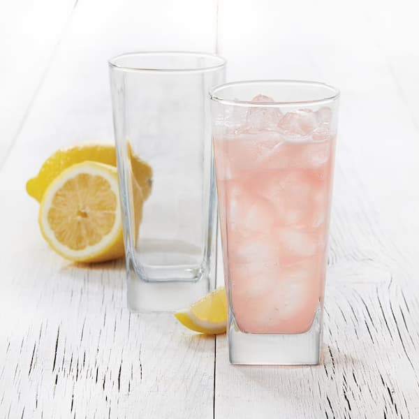 Better Homes & Gardens Hollis Beverage Glass Set, 14.4 oz, deal
