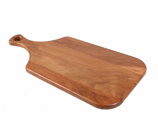 Better Homes & Gardens Rectangle Acacia Wood Serving Board with Handle deal