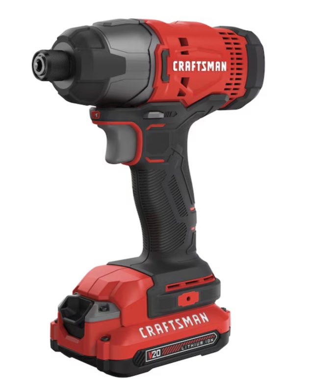 Craftsman V20 20-Volt Max 1/4-in Cordless Impact Driver only $39 shipped (Reg. $99!)