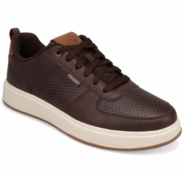Dockers Men's Overtime Laser Casual Lace Up Sneakers
