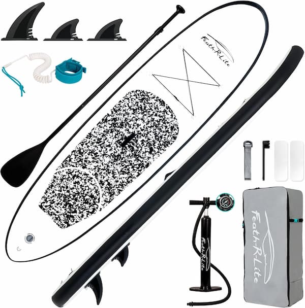 black paddle board